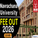 Navrachana University Fee Structure 2026 Out @nuv.ac.in; Check Course-Wise Fees